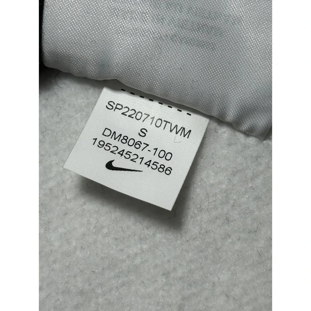 Nike Hoodie Mens‎ Small Pullover DM8067-100 Athletic Sweatshirt